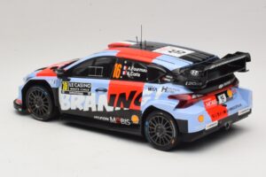 Hyundai i20 N Rally1 #16 A. Fourmaux / A. Coria Rally Monte Carlo 2026 IXO 1:18 18RMC270A Fém – 5. kép a 6-ből