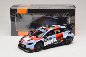 Hyundai i20 N Rally1 #16 A. Fourmaux / A. Coria Rally Monte Carlo 2026 IXO 1:18 18RMC270A Fém – 6. kép a 6-ből