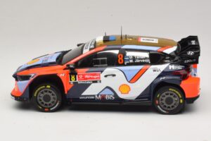 Hyundai i20 N Rally1 #8 O. Tanak / M. Jarveoja Rally Portugal 2025 IXO 1:18 18RMC251A Fém – 3. kép a 6-ből