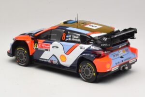 Hyundai i20 N Rally1 #8 O. Tanak / M. Jarveoja Rally Portugal 2025 IXO 1:18 18RMC251A Fém – 5. kép a 6-ből