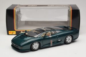 Jaguar XJ220 Zöld Metál Maisto 1:18 31807 Fém – 8. kép a 8-ből