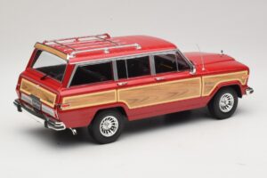 Jeep Grand Wagoneer Piros KK-Scale 1:18 KKDC181112 Fém – 2. kép a 6-ből