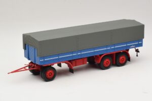 Kassbohrer 3-Achs Kék Fekete Minichamps 1:43 439161090 Fém