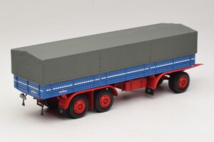 Kassbohrer 3-Achs Kék Fekete Minichamps 1:43 439161090 Fém – 2. kép a 6-ből