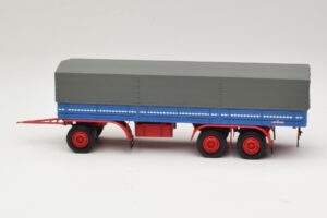 Kassbohrer 3-Achs Kék Fekete Minichamps 1:43 439161090 Fém – 3. kép a 6-ből