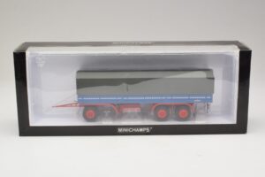Kassbohrer 3-Achs Kék Fekete Minichamps 1:43 439161090 Fém – 6. kép a 6-ből