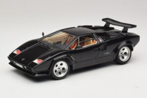 Lamborghini Countach 5000 Quattrovalvole Fekete Bburago 1:18 3337 Fém