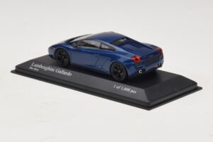 Lamborghini Gallardo Blue Metallic Minichamps 1:43 400103505 Fém – 3. kép a 5-ből