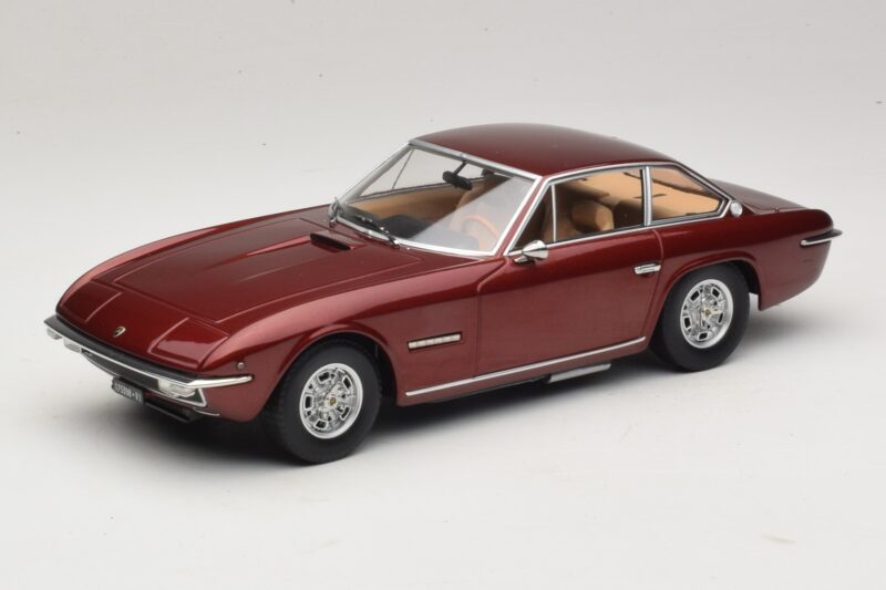 Lamborghini Islero S Piros Metál KK-Scale 1:18 KKDC181582 Fém
