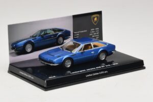Lamborghini Jarama 400 GTS Kék Minichamps 1:43 436103400 Fém – 2. kép a 5-ből