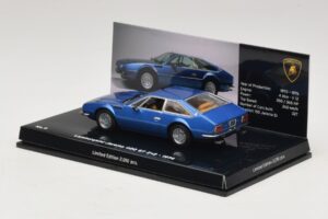 Lamborghini Jarama 400 GTS Kék Minichamps 1:43 436103400 Fém – 3. kép a 5-ből