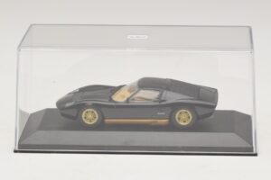 Lamborghini Miura P400 Fekete Minichamps 1:43 430103004 Fém – 4. kép a 5-ből