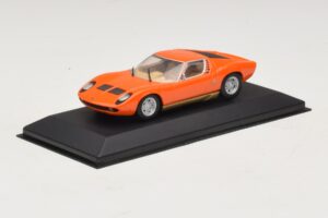 Lamborghini Miura P400 Narancssárga Minichamps 1:43 430103002 Fém – 2. kép a 5-ből