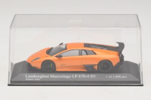 Lamborghini Murcielago LP670-4 SV Narancssárga Metál Minichamps 1:43 400103942 Fém – 4. kép a 5-ből