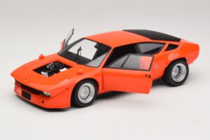 Lamborghini Urraco Rally Narancssárga Kyosho 1:18 08445P Fém – 2. kép a 8-ből