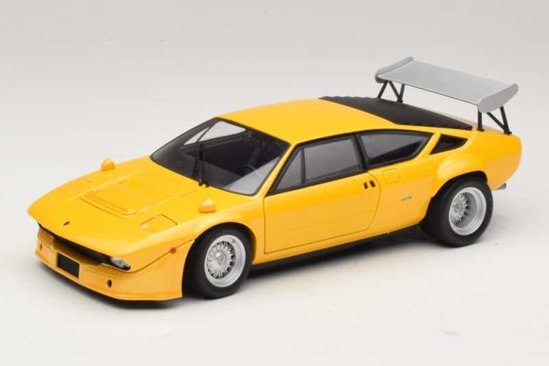Lamborghini Urraco Rally Pearl Yellow Kyosho 1:18 08445GY Fém