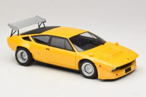 Lamborghini Urraco Rally Pearl Yellow Kyosho 1:18 08445GY Fém – 6. kép a 8-ből