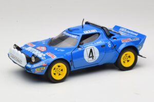 Lancia Stratos HF #4 B. Darniche / A. Mahe Rally Monte Carlo 1979 Solido 1:18 9019 Fém