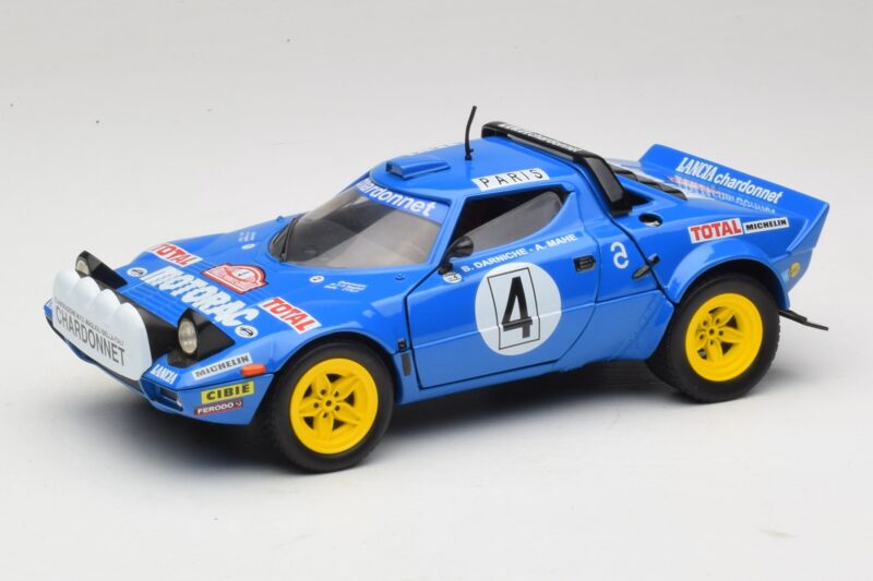 Lancia Stratos HF #4 B. Darniche / A. Mahe Rally Monte Carlo 1979 Solido 1:18 9019 Fém