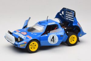 Lancia Stratos HF #4 B. Darniche / A. Mahe Rally Monte Carlo 1979 Solido 1:18 9019 Fém – 2. kép a 8-ből