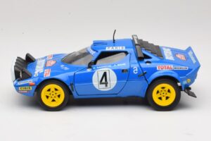 Lancia Stratos HF #4 B. Darniche / A. Mahe Rally Monte Carlo 1979 Solido 1:18 9019 Fém – 4. kép a 8-ből