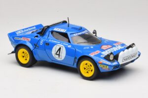 Lancia Stratos HF #4 B. Darniche / A. Mahe Rally Monte Carlo 1979 Solido 1:18 9019 Fém – 6. kép a 8-ből