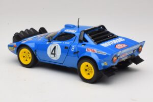 Lancia Stratos HF #4 B. Darniche / A. Mahe Rally Monte Carlo 1979 Solido 1:18 9019 Fém – 7. kép a 8-ből