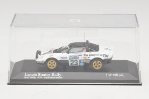 Lancia Stratos Rally #23 Walfridson / Frazer RAC Rally 1976 Minichamps 1:43 430761223 Fém – 4. kép a 5-ből