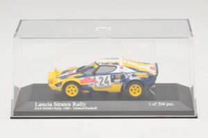 Lancia Stratos Rally #24 F. Tabaton / Radaelli San Remo Rally 1980 Minichamps 1:43 430801224 Fém – 4. kép a 5-ből