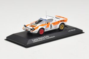 Lancia Stratos Rally #8 Livieratos / Manolis Acropolis Rally 1978 Minichamps 1:43 430781208 Fém – 2. kép a 5-ből