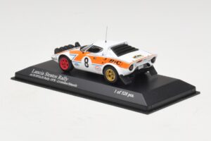 Lancia Stratos Rally #8 Livieratos / Manolis Acropolis Rally 1978 Minichamps 1:43 430781208 Fém – 3. kép a 5-ből