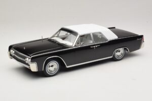 Lincoln Continental Convertible Fekete Bad Boys KK-Scale 1:18 KKDC181521 Fém – 2. kép a 7-ből