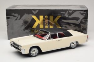 Lincoln Continental Convertible Fehér John F. Kennedy KK-Scale 1:18 KKDC181523 Fém – 7. kép a 7-ből