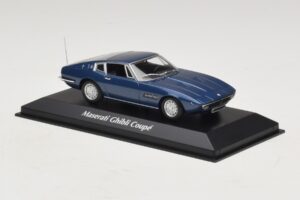 Maserati Ghibli Kék Metál Maxichamps 1:43 940123321 Diecast – 3. kép a 5-ből