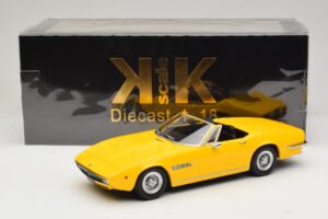Maserati Ghibli Spyder Sárga KK-Scale 1:18 KKDC181303 Fém – 7. kép a 7-ből