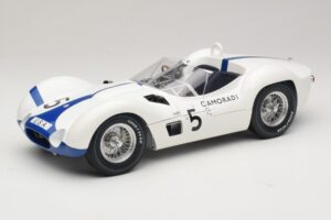 Maserati Tipo 61 #5 Camoradi S. Moss / D. Gurney 1000km Nurburgring Winner 1960 Minichamps 1:12 120601205 Fém