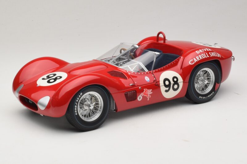 Maserati Tipo 61 #98 C. Shelby Times Mirror GP For Sportscars 1960 Minichamps 1:12 120601298 Fém