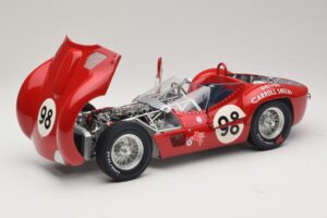 Maserati Tipo 61 #98 C. Shelby Times Mirror GP For Sportscars 1960 Minichamps 1:12 120601298 Fém – 2. kép a 8-ből