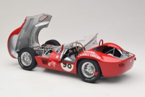 Maserati Tipo 61 #98 C. Shelby Times Mirror GP For Sportscars 1960 Minichamps 1:12 120601298 Fém – 5. kép a 8-ből