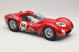 Maserati Tipo 61 #98 C. Shelby Times Mirror GP For Sportscars 1960 Minichamps 1:12 120601298 Fém – 6. kép a 8-ből