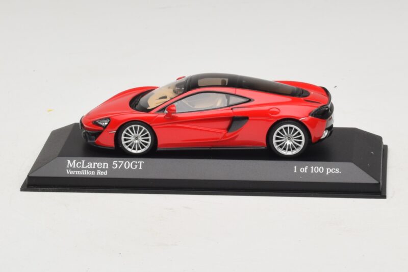 McLaren 570GT Vermillion Red Minichamps 1:43 McLaren 570GT Vermillion Red Minichamps 1:43 537154522 Diecast