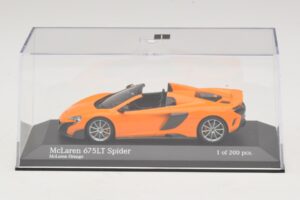 McLaren 675LT Spider Narancssárga Minichamps 1:43 537154431 Diecast – 4. kép a 5-ből