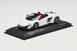 McLaren 675LT Spider Silica White Minichamps 1:43 537154432 Diecast – 2. kép a 5-ből