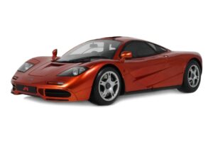 McLaren F1 Mansour Orange GT Spirit 1:18 GT977 Gyanta – 2. kép a 2-ből
