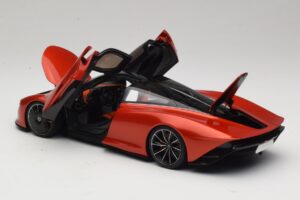 McLaren Speedtail Volcano Orange AUTOart 1:18 76088 Kompozit – 5. kép a 8-ből