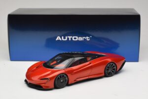 McLaren Speedtail Volcano Orange AUTOart 1:18 76088 Kompozit – 8. kép a 8-ből