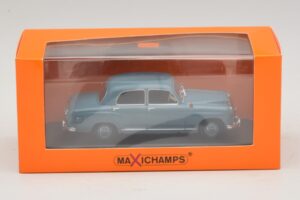 Mercedes 180 W120 Kék Maxichamps 1:43 940033102 Fém – 5. kép a 5-ből