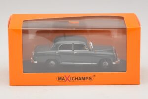 Mercedes 180 W120 Szürke Maxichamps 1:43 940033100 Fém – 5. kép a 5-ből