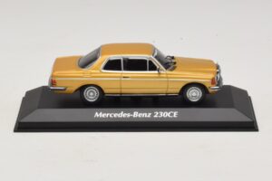 Mercedes 230 CE C123 Arany Metál Maxichamps 1:43 940032220 Diecast