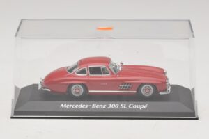 Mercedes 300 SL W198 Piros Maxichamps 1:43 940039001 Fém – 4. kép a 5-ből